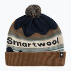 Smartwool Knit Knit Winter Pattern POM beanie Deep Navy Heather heather