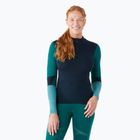 Bluză termică pentru femei Smartwool Intraknit Thermal Merino Baselayer Colorblock 1/4 Zip navy