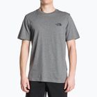 Tricou pentru bărbați The North Face Simple Dome Tee medium grey heather