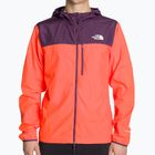 Jachetă de alergat pentru bărbați The North Face Higher Run Wind vivid flame/black currant purple