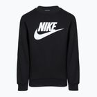 Bluză pentru copii Nike Sportswear Club Fleece Comet Black/White