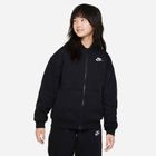 Hanorac pentru copii Nike Sportswear Club Fleece FD2931-010 black/white