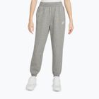 Pantaloni pentru copii Nike Sportswear Club Fleece dark grey heather/base grey/white
