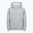 Bluză pentru copii Nike Sportswear Club Fleece dark grey heather/white