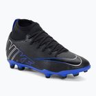 Încălțăminte de fotbal pentru copii Nike JR Mercurial Superfly 9 Club FG/MG black/chrome/hyper real