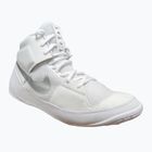 Încălțăminte de wrestling Nike Fury white/metallic silver