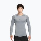 Longsleeve de antrenament pentru bărbați Nike Pro Dri-Fit Tight Fitness smoke grey/black
