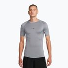 Tricou de antrenament pentru bărbați Nike Pro Dri-Fit Tight Fitness smoke grey/black