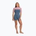 Costum de înot pentru femei ROXY 2/2 mm Prologue+ SS Springsuit Flock ash