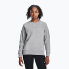Bluză pentru femei Under Armour Rival Fleece Crew mod gray light heather/white