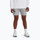 Pantaloni scurți de antrenament pentru bărbați Under Armour Unstoppable Fleece mod gray/black