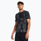 Tank top de alergat pentru bărbați Under Armour Laser Wash black/castlerock/reflective