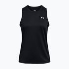 Tricou de antrenament pentru femei Under Armour Tech Tank Solid black/white