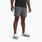 Pantaloni scurți de alergare pentru bărbați Under Armour Launch 7" castlerock/castlerock/reflective