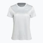 Tricou de antrenament pentru femei Under Armour Tech C-Twist halo gray/white