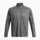 Bluză pentru bărbați Under Armour Tech Textured 1/2 Zip LS castlerock/black