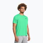 Tricou de antrenament pentru bărbați Under Armour Tech Textured vapor green/black