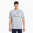 Tricou de antrenament pentru bărbați Under Armour GL Foundation Update mod gray medium heather/black