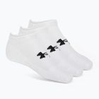 Șosete Under Armour Training Cotton No Show 3 pary white/white/black