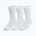 Șosete Under Armour Training Cotton Crew 3 pary white/white/black
