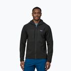 Geacă softshell pentru bărbați Patagonia R2 TechFace Hoody black