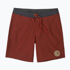 Pantaloni bărbătești Patagonia Hydropeak Boardshorts roșu mangrove pentru bărbați
