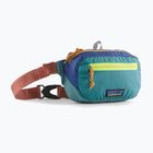 Borsetă Patagonia Ultralight Black Hole Mini Hip Pack 1 l patchwork/subtidal blue