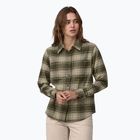 Tricou pentru femei Patagonia Fjord Flannel cascade pine needle green