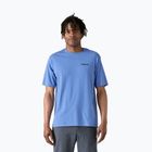 Tricou pentru bărbați Patagonia P-6 Logo Responsibili-Tee abundant blue