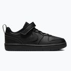 Încălțăminte pentru copii Nike Court Borough Low Recraft black/black/black
