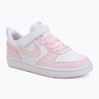 Încălțăminte pentru copii Nike Court Borough Low Recraft white/pink foam