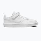 Încălțăminte pentru copii Nike Court Borough Low Recraft white/white/white