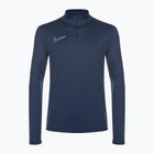 Longsleeve de fotbal pentru bărbați Nike Academy Dri-Fit 1/2-Zip midnight navy/black/midnight navy/hyper turquoise