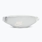 Borsetă Nike Heritage 3 l light silver/phantom