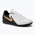 Încălțăminte de fotbal Nike Phantom GX II Club IC white/metallic gold coin/black