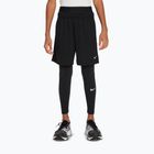 Colanți pentru copii Nike Pro Dri-FIT black/black/white