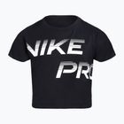 Tricou pentru copii  Nike Pro Dri-Fit Cropped black