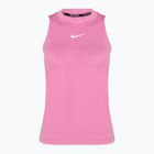 Tricou de tenis pentru femei Nike Court Dri-Fit Advantage Tank jucăuș roz/alb