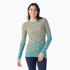 Bluză termică pentru femei Smartwool Intraknit Thermal Merino Base Layer Pattern Crew cascade