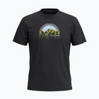Tricou pentru bărbați Smartwool Dusk to Dawn Graphic Short Sleeve black