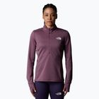 Bluză de alergare pentru femei The North Face Winter Warm Pro 1/4 Zip midnight mauve