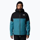 Jachetă de ploaie pentru femei The North Face Jazzi 3L Gtx albastru alge / negru