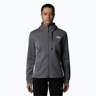 Hanorac pentru femei The North Face Mountain Athletics FZ Fleece smoked pearl/ monument grey