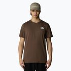 Tricou pentru bărbați The North Face Box Nse smokey brown/black