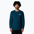 Longsleeve pentru bărbați  The North Face Simple Dome midnight petrol