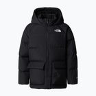 Geacă cu puf pentru copii The North Face Teen North Down Fleece Lined Short Parka tnf black