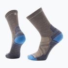 Șosete Smartwool Hike Light Cushion Crew taupe-laguna blue