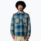 Geacă izolată pentru bărbați The North Face Afterburner Insulated Flannel midnight petrol