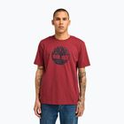 Tricou pentru bărbați Timberland Tree Logo cordovan