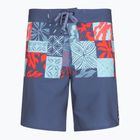 Pantaloni scurți de baie pentru bărbați Quiksilver Surfsilk Hawaii Blocked 19" Crown Blue